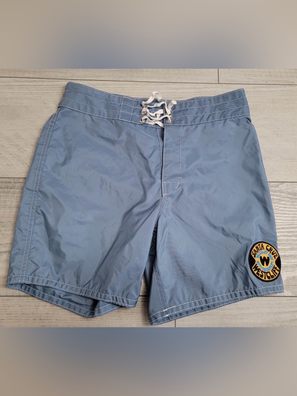 Birdwell 310 Board Shorts - Federal Blue - Size 30 - Santa Cruz Patch
